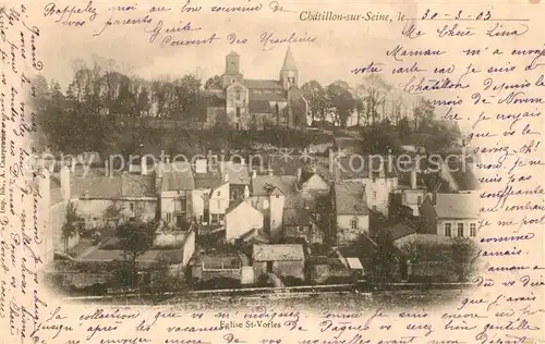 AK / Ansichtskarte Chatillon sur Seine Vue partielle Chatillon sur Seine