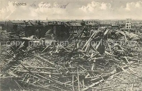 AK / Ansichtskarte Pannes_Meurthe et Moselle Westlicher Kriegsschauplatz Pannes_Meurthe et Moselle