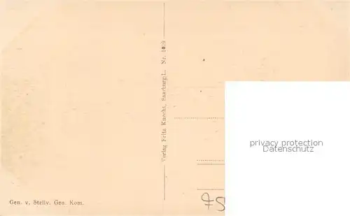 AK / Ansichtskarte Domevre en Haye nach Zerstoerung in WK1 Domevre en Haye