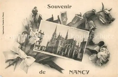 AK / Ansichtskarte Nancy_Lothringen Cathedrale Nancy Lothringen