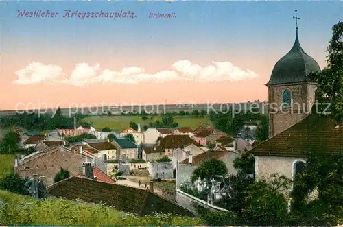 AK / Ansichtskarte Bremenil Westlicher Kriegsschauplatz Bremenil