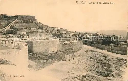 AK / Ansichtskarte Tunesien El Kef Un coin du vieux kef Tunesien