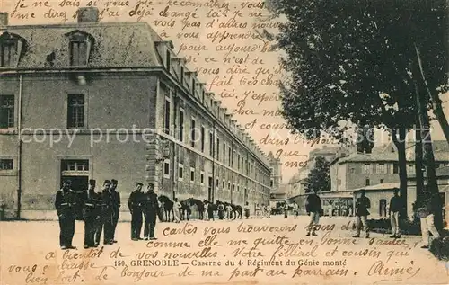 AK / Ansichtskarte Grenoble Caserne du 4e Regiment du Genie monte Grenoble