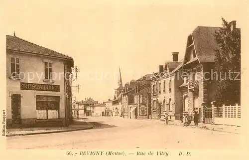 AK / Ansichtskarte Revigny sur Ornain Rue de Vitry Revigny sur Ornain