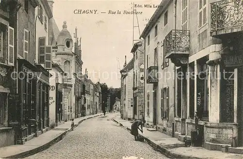 AK / Ansichtskarte Chagny_Ardennes Rue de la Bouthiere Chagny Ardennes