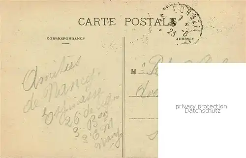 AK / Ansichtskarte Nancy_Lothringen Le Point Central Nancy Lothringen