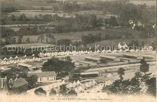 AK / Ansichtskarte La_Courtine Camp d Artillerie La_Courtine