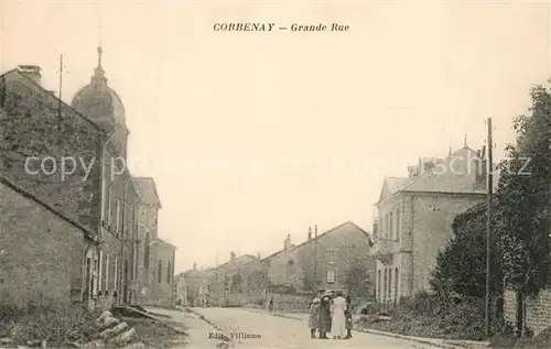 AK / Ansichtskarte Corbenay Grande Rue Corbenay