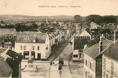 AK / Ansichtskarte Rantigny Panorama Grand Rue Rantigny