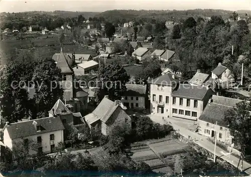 AK / Ansichtskarte Lanobre La salle des Fetes et vue generale aerienne Lanobre