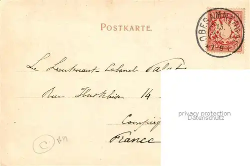 AK / Ansichtskarte Oberammergau Partie am Fluss Oberammergau