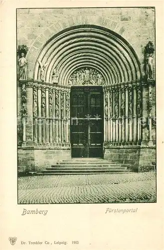 AK / Ansichtskarte Bamberg F?rstenportal Bamberg