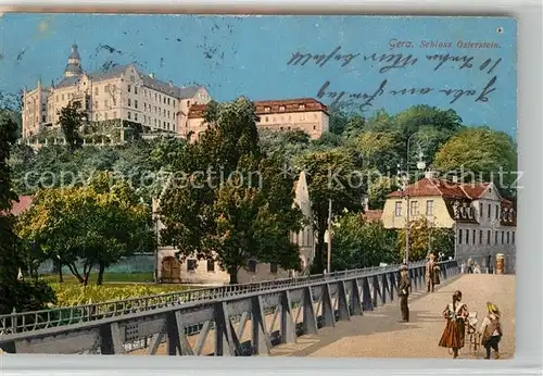 AK / Ansichtskarte Gera Schloss Oberstein Gera