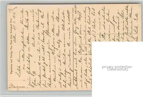 AK / Ansichtskarte Lenggries mit Geigerstein Lenggries