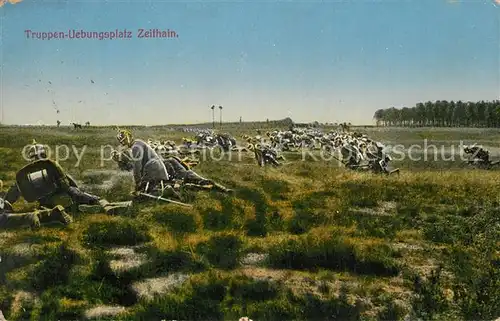 AK / Ansichtskarte Zeithain Truppenuebungsplatz Zeithain