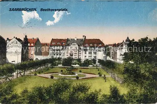 AK / Ansichtskarte Saarbruecken Beethovenplatz Saarbruecken