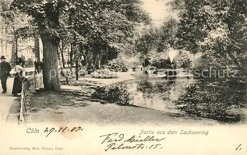 AK / Ansichtskarte Coeln_Rhein Sachsenring  Coeln_Rhein