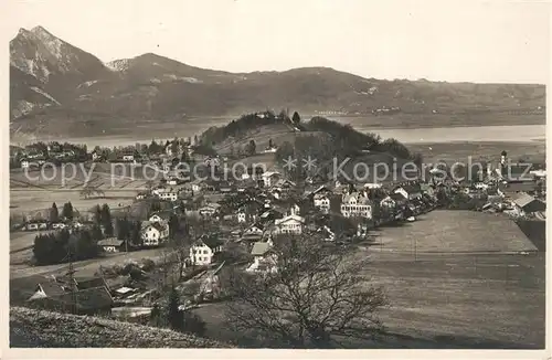 AK / Ansichtskarte Kochel_See Panorama Kochel_See