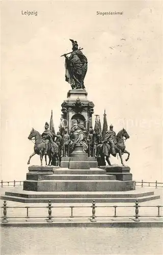 AK / Ansichtskarte Leipzig Siegesdenkmal Leipzig