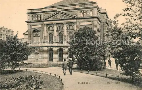 AK / Ansichtskarte Elberfeld_Wuppertal Stadttheater Elberfeld Wuppertal