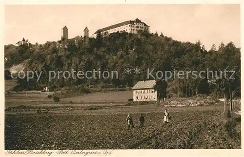 AK / Ansichtskarte Beilngries Schloss Hirschberg Beilngries