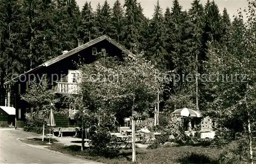 AK / Ansichtskarte Bayerisch_Eisenstein Zwieseler Waldhaus Cafe Schwellhaeusl Bayerisch_Eisenstein