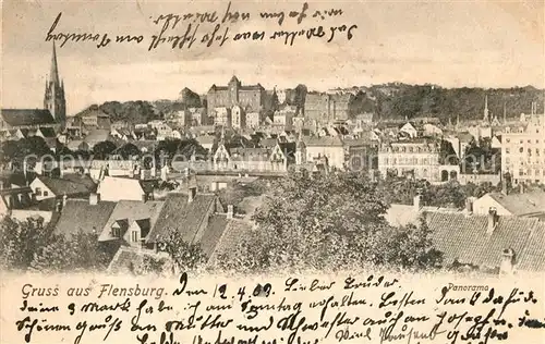 AK / Ansichtskarte Flensburg Panorama Flensburg