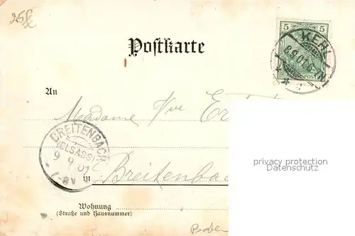 AK / Ansichtskarte Kehl_Rhein Hauptstrasse Strassenbahn Kehl_Rhein