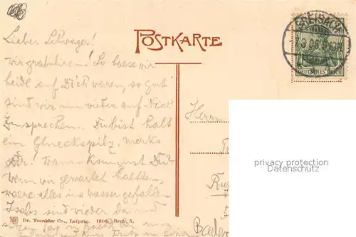 AK / Ansichtskarte Breisach_Rhein Schiffsbruecke Blick zum Muenster Breisach Rhein