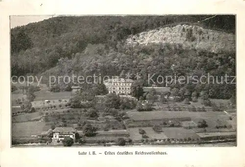 AK / Ansichtskarte Lahr_Baden Erstes deutsches Reichswaisenhaus Lahr_Baden