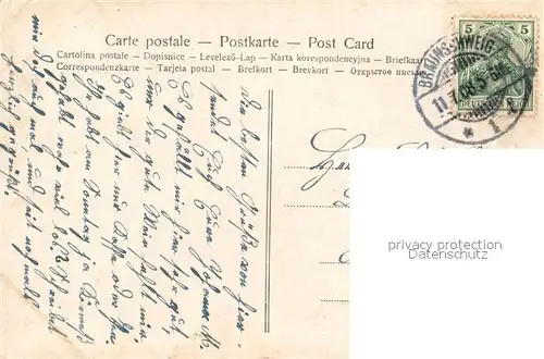 AK / Ansichtskarte Braunschweig Panorama Braunschweig