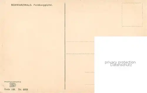 AK / Ansichtskarte Feldberg_Schwarzwald Feldberggipfel Winterlandschaft Feldberg Schwarzwald