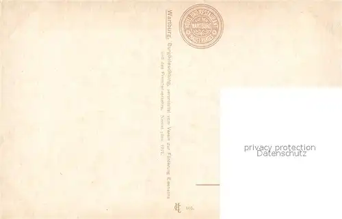 AK / Ansichtskarte Eisenach_Thueringen Wartburg Kuenstler Nernst Eisenach Thueringen