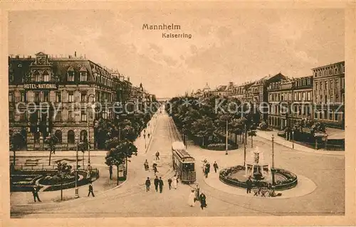 AK / Ansichtskarte Mannheim Kaiserring Mannheim