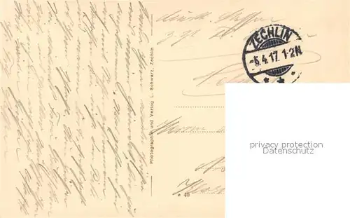 AK / Ansichtskarte Zechlin_Flecken Ploetzensee Zechlin_Flecken