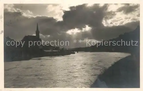 AK / Ansichtskarte Passau Sonnenuntergang  Passau