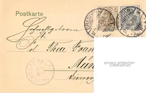 AK / Ansichtskarte Dresden Koenigliches Schloss Dresden