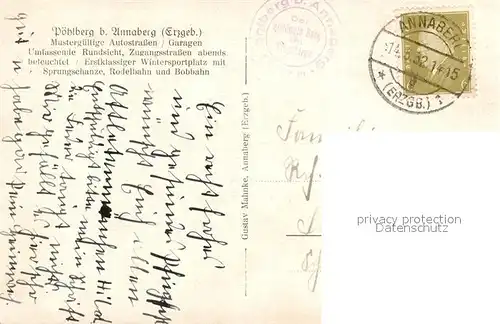 AK / Ansichtskarte Poehlberg Poehlberghaus Poehlberg