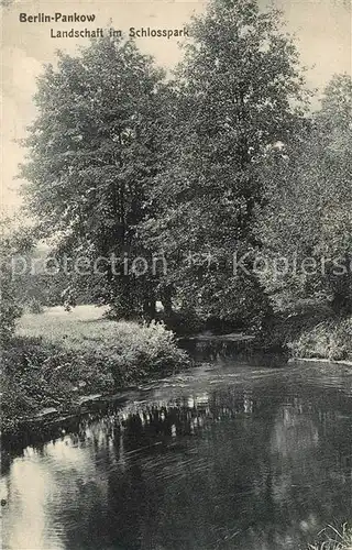 AK / Ansichtskarte Pankow Landschaft Schlosspark Pankow