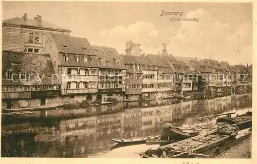 AK / Ansichtskarte Bamberg Klein Venedig Bamberg