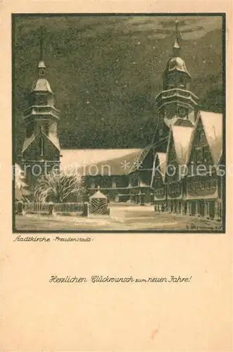 AK / Ansichtskarte Freudenstadt Stadtkrche Freudenstadt