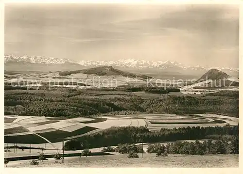 AK / Ansichtskarte Witthoh_Engen_Hegau Panorama Witthoh_Engen_Hegau