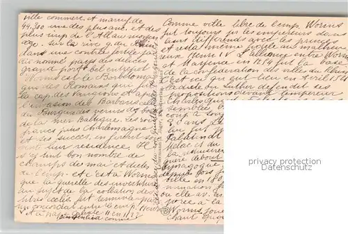 AK / Ansichtskarte Worms_Rhein Lutherplatz Worms Rhein