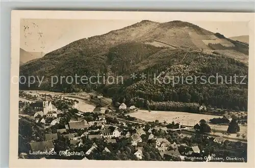 AK / Ansichtskarte Lautenbach_Renchtal Panorama Lautenbach Renchtal