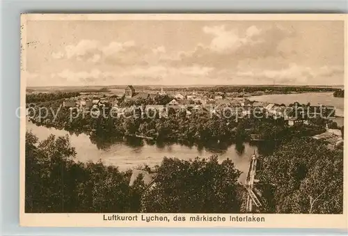 AK / Ansichtskarte Lychen Panorama maerkisches Interlaken Lychen
