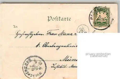 AK / Ansichtskarte Passau Maria Hilf Kirche Panorama Passau