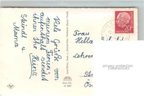 AK / Ansichtskarte Viechtach_Bayerischer_Wald Grosser Pfahl Burgruine Neunussberg Panorama Viechtach_Bayerischer