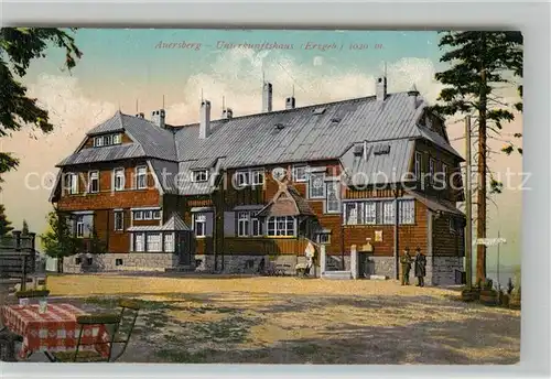 AK / Ansichtskarte Auersberg_Wildenthal Unterkunftshaus Auersberg Wildenthal