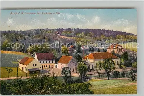 AK / Ansichtskarte Weissenborn_Zwickau Gasthof Weissenborn Zwickau