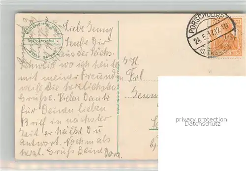 AK / Ansichtskarte Waltersdorf_Bad_Schandau Muehle Polenztal Waltersdorf_Bad_Schandau